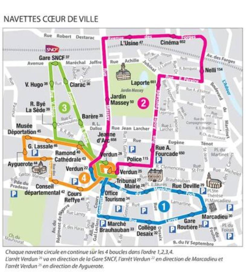Cap Sud - 53M2- Vue Pyrenees- Hypercentre-Wifi Fibre -Nouvelle Literie Apartment Tarbes Luaran gambar
